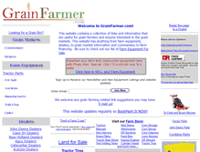 Tablet Screenshot of grainfarmer.com